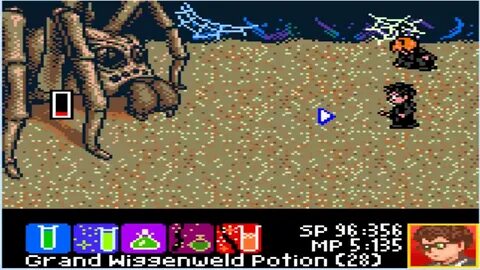 GBC) Harry Potter and the Chamber of Secrets part 15 - Duel with Aragog - YouTub